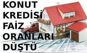 Konut Kredisi Faiz Oranları Düştü