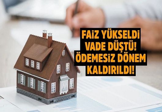 İkinci El Konutta Faiz Oranı Yükseldi.